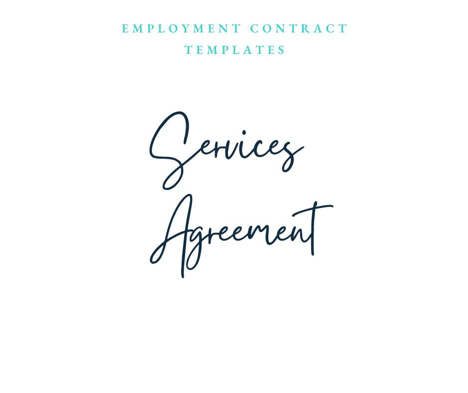 Services Agreement (Contractor)